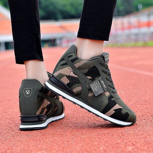 Cross-border Large Size Inner Height Incr Womens Shoes Spri