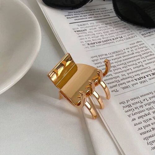 New Metal Hair Claw Clips Small Size Hair Clips Women Fashio