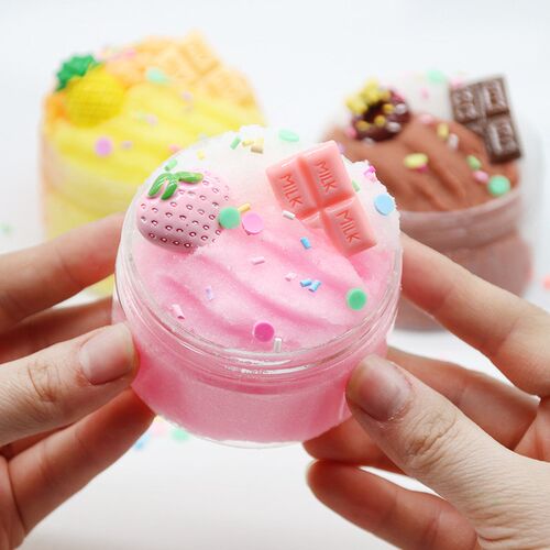 Cloud Mud Slime Fluffy Polymer clay 100ml/50ml Antistress Ch