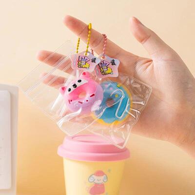 Donut Taba Squishy Bread Food Mochi Squishy Squeeze Stress R