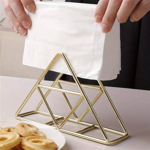 Stylish Modern Metal Napkin Holder For Bathroom And Kitchen