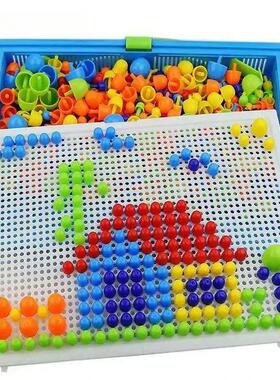 296 Peces/Set Box-Packed Gran Mushroom Nal Beads ntellgent 3