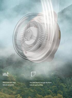 Waist Clip Fans Multifunctional Portable Fan 3-speed Adjusta