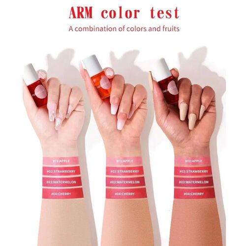 Long Lasting Water Tint Lipgloss Cup-resistant Nourishing Li