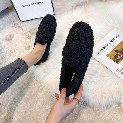 2023 new womens winter warm outdoor shoes plush design brit