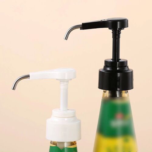 1/5/10pcs Syrup Ketchup Vinegar Olive Oil Bottle Head Pressu