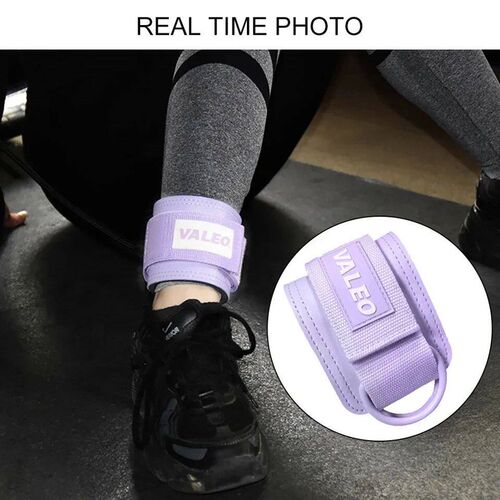 1Pcs Fitness Ankle Straps Adjustable Foot Support Padded Cuf