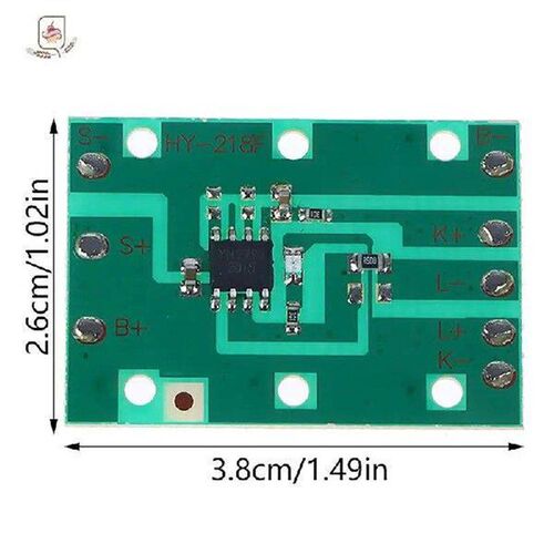 Universal Headlamp Circuit Board 3.7V Zoom Fixed-focus