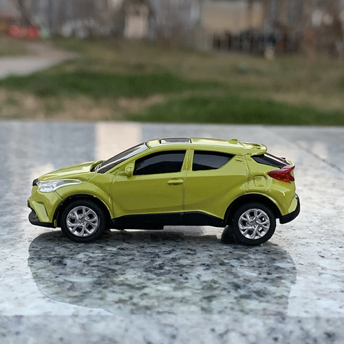 1:64 Diecast Model for Toyota C-HR SUV Alloy Toy Car Miniatu