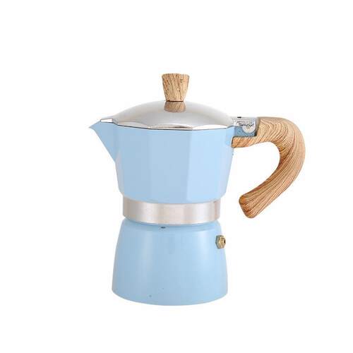 Aluminum Moka Pot Coffee Maker Octagonal Moka Coffee Maker