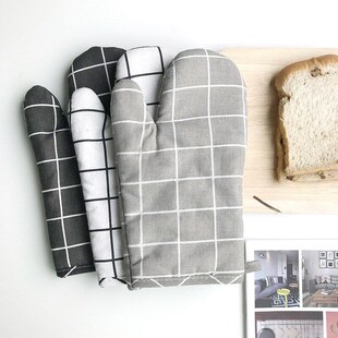 Anti-scalding Baking Oven Gloves Kitchen Mitts 烤箱隔热手套