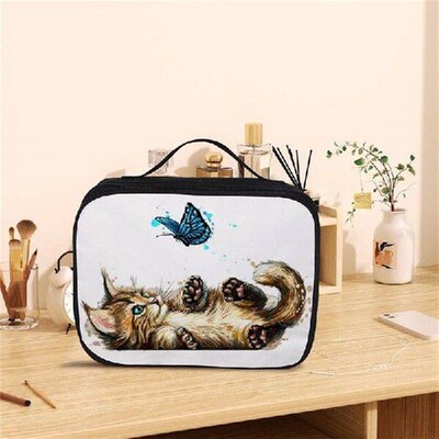 A76X-DIY Sublimation Cosmetic Bags, Bulk Travel Toiletry