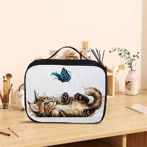 A76X-DIY Sublimation Cosmetic Bags, Bulk Travel Toiletry