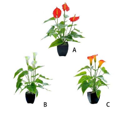 Office Banquet Portable Artificial Flower Bonsai Outdoor