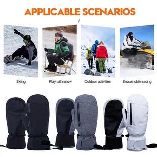 Men Women Winter Skiing Snowboarding Touch Screen Waterproof