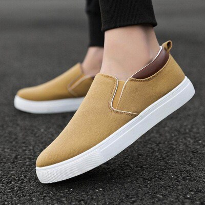 Low-top casual shoes men flattie Flats canvas shoe loafers