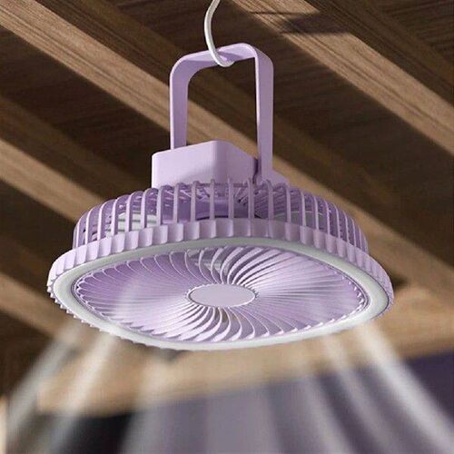 Chandelier Fan USB Rechargeable Portable Ceiling Fan Low