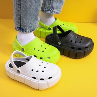 Cute Decor Women Vented Clogs Sandals Platform Summer Outdoo
