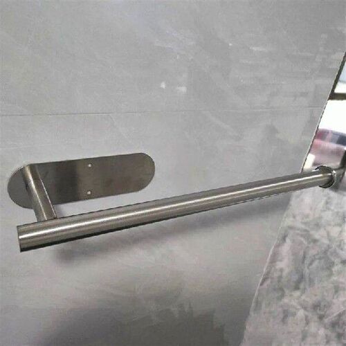 Bathroom Tissue Self-Adhesive black wc rol houder Stainless