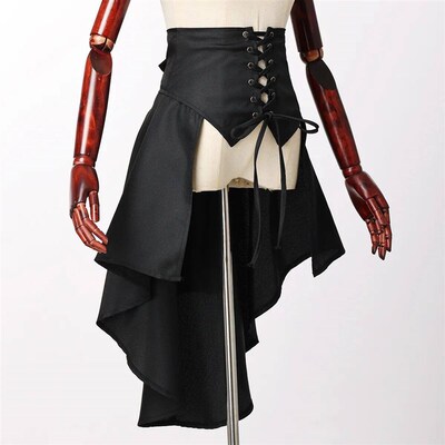 Rok Burlesque Victoria Kostum Korset Steampunk Gothic Rok Hi