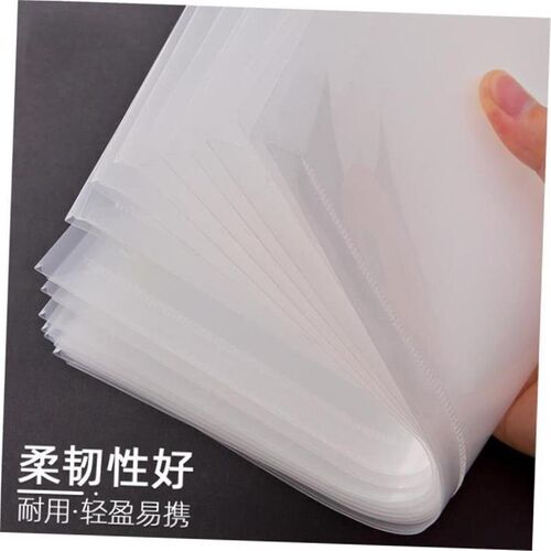 a4 pocket plastic folder transparent envelope file bag透明