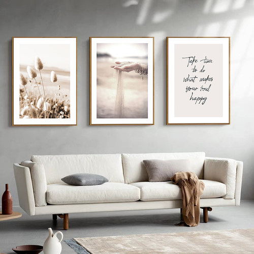 Flower Scenery Picture Home Wall Art  Painting Modern Nordic