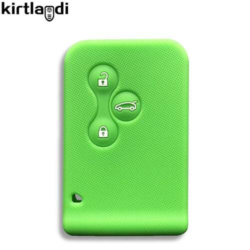 Silicone Keychain Car Keys Accessories Key Case ver For Rena