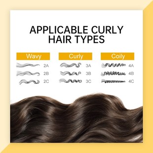 Curly Hair Products Mousse Care Coconut Oil Smoothing Frizz