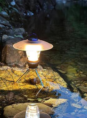 Multifunctional Portable Retro Camping Lantern Outdoor Tent