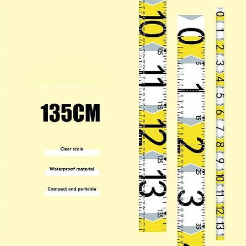Waterproof Fish Measure Ruler 135cm/130cm Foldable PVC