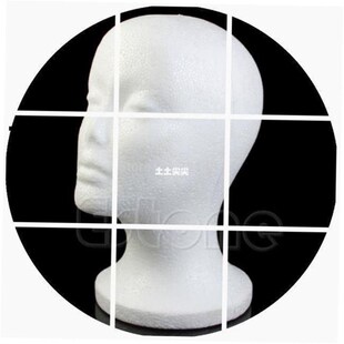 female styrofoam mannequin manikin head model foam wig hai