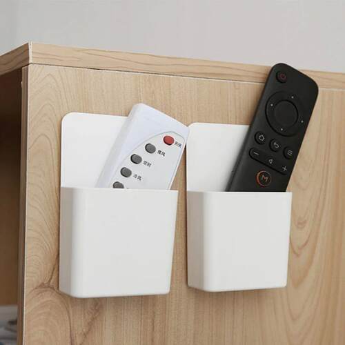 Wall Mounted Remote Control Holder Organizer Storage Box Mob