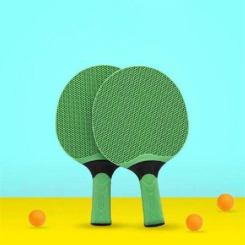 Table Tennis Racket Outdoor Pingpong Paddles Rubber Indoor