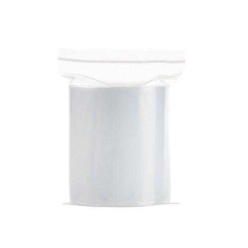 100pcs Clear Zip Lock Bags Thick Ziplock Plastic Small packi