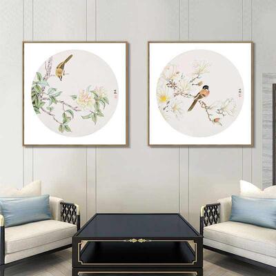New Chinese living room penalty bird decoration painting