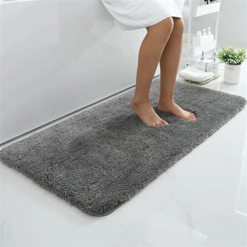 Olanly Soft Bathroom Plush Rug Absorbent Quick Dry Bath Mat
