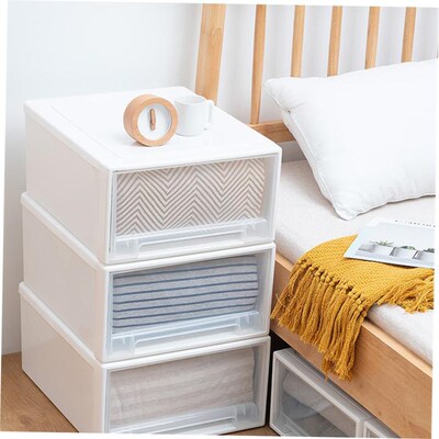 clutter storage box shoes drawer cabinet organizer wardrobe