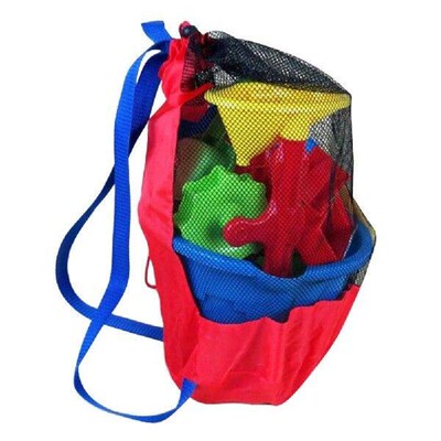 Beach Mesh Toys Storage Bag Cloth Swimming Pool Park