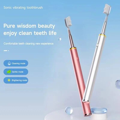 Electric Toothbrush Mental Thin Brush Body Specially for Wom