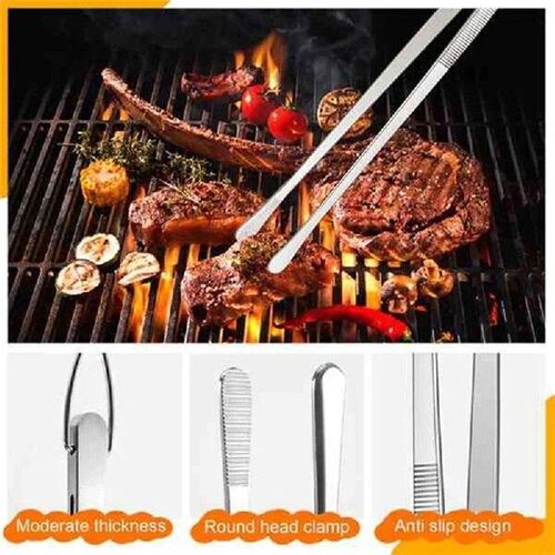 Kitchen Tweezers Tongs, Cooking Tweezers Stainless Steel -,