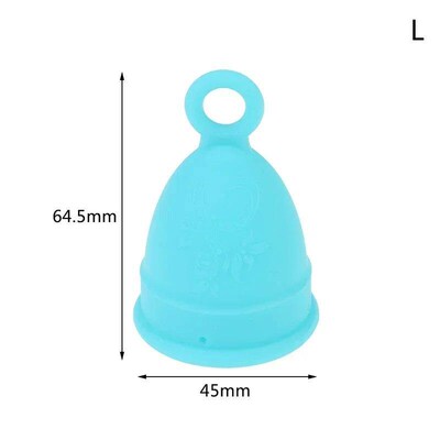 Size S/L Menstrual Cup Medical Silicone Lady Feminine Hygien