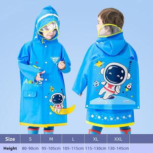 Kids Raincoat Waterproof Rain Poncho Cartoon Unicorn Dinosau