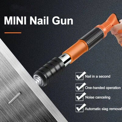 Mini Steel Nail Gun Handheld Powerful Stapler Framing Nailer