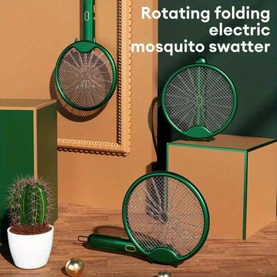 1pc 3000V Electric Mosquito Racket Mosquito Killer Lamp USB