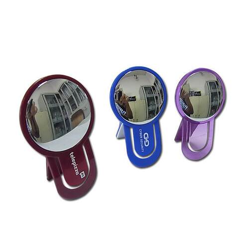 Large-view mputer Rearview Mirror Plastic Office Mirror Deco