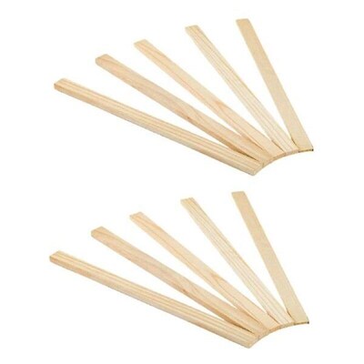 10x Measuring Dough Strips for Dough Thickness Wooden