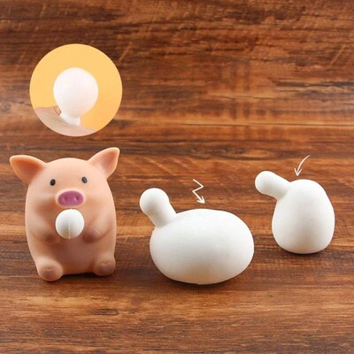 Squeeze Fidgets Toy Inner Ball EyePop Blow Bubble Novelty TP