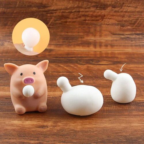 Squeeze Fidgets Toy Inner Ball EyePop Blow Bubble Novelty TP