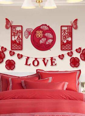 Lotus pond Moonlight threedimensional Xi decorations wedd