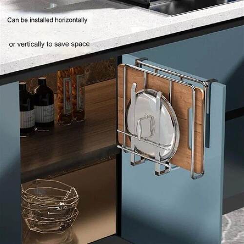 Under+Cabinet+Cutting+Board+Holder+Stainless+Steel+Polished